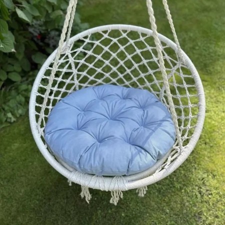 Billy swing pillow, diameter 60 cm, blue color