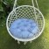 Billy swing pillow, diameter 60 cm, blue color