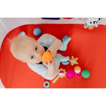A set of developing tactile balls "Cosmos", with a squeak, 5 pcs, crumb I-7
