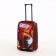 Small 37 l (s) suitcase with a Sacvoyage bag, lightning department, external pocket, extension, burgundy color