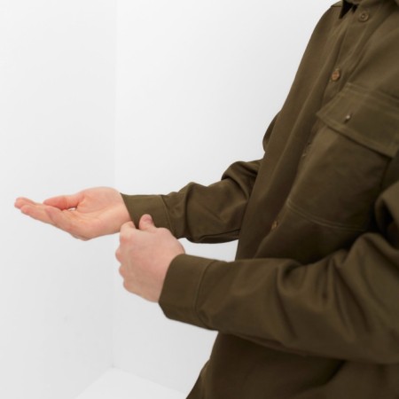 Men's shirt MIST ORESIZE R.52, khaki-6