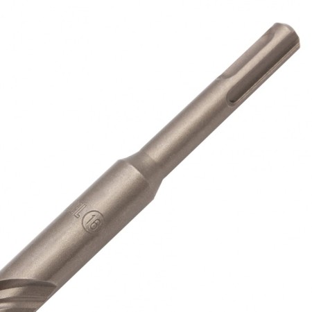 Denzel 705042, double spiral, Cobalt W-Tip, SDS Plus, 16 x 600 mm.-2