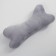 A bed with a bone, 45x35x11 cm, gray