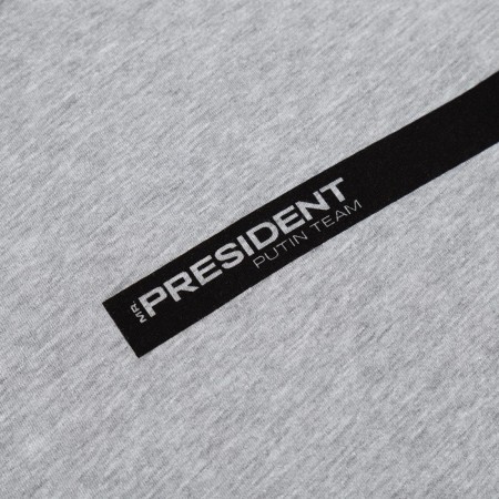 President T -shirt, size m, color gray-13
