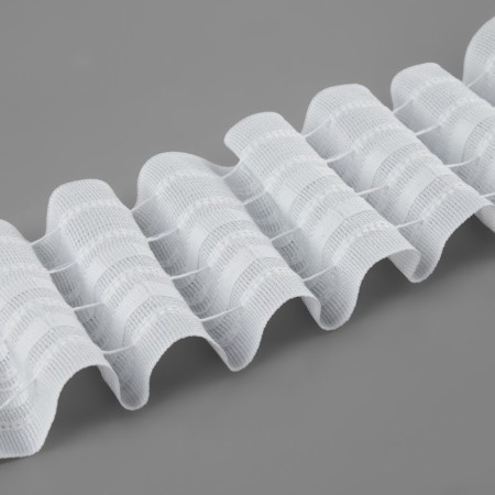 Curtain tape fixed assembly, matte, 6 cm, 50 ± 1 m, white color-2