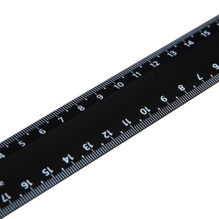 Line 20 cm Istanm, plastic, 2 scales, opaque, black, euro suspension-2