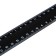 Line 20 cm Istanm, plastic, 2 scales, opaque, black, euro suspension
