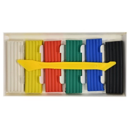 Plasticine 6 colors 90 g "Kalyak-Malyak", with a stack-3