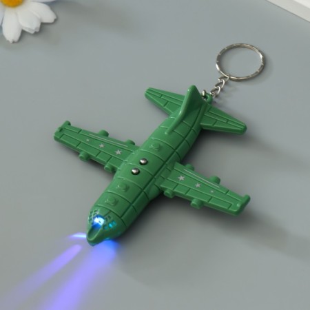 Light Light on the Ring "Military Airman" flashes, 3 modes, ultraviolet, laser 10x11 cm-4