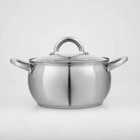 A stainless steel pan “Hyperion”, 3.5 l, D = 20 cm, with a lid-1