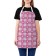 Apron kitchen with a photographic appendix "Heart in a cage", adjustable, size OS