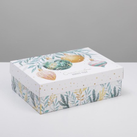Folding box "New Year's magic", 21 x 15 x 7 cm, New Year-1