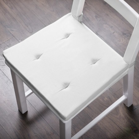 A set of pillows for the chair "Billy", size 37 x 42 x 3 cm - 2 pcs, white