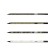 Chernographic pencil with Erichkrause "Magic Sky", HB, Grifel D = 2.2 mm, wood, three -sided with a print, in a tube, mix