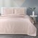 A set with a veil "Arabeska", size 240x260 cm, 50x70 cm - 2 pcs, color cream