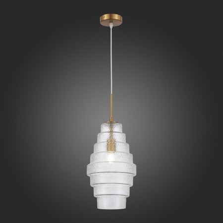 STL LUCE Sus. SL1001.213.01. Rexite. 1x40 watts, E27, 21x21x36 cm, brass color-4