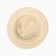 Women's hat with Minaku decor Milk color, rr 56-58