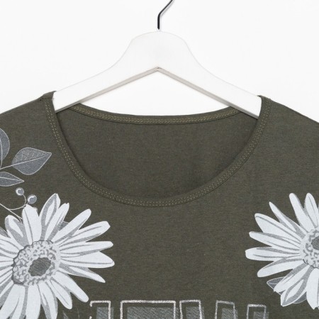 Homemade dress, khaki color, size 58-4