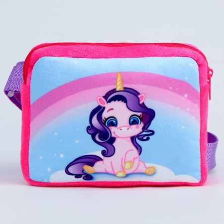 Children's Bag "Unicorn", plush-1