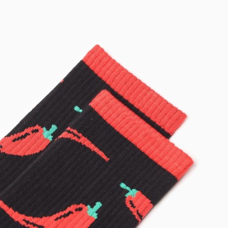 Men's socks "peppers" p. 41-44 (27-29 cm), black-1