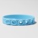Silicone bracelet "strap", blue color