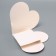 Box for sweets, 15 x 15 x 3 white. Confectionery packaging