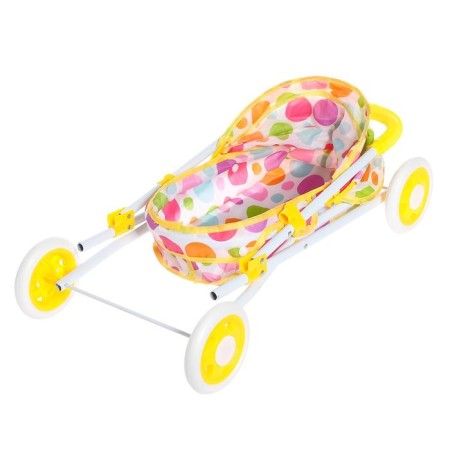 Stroller Universal for dolls, metal frame-4