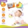 Set of bracelets - rattles "chicken and mouse", 2 pcs