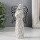 Souvenir ceramics, metal "Angel. Prayer" Bezh 7.5x3.8x12.8 cm