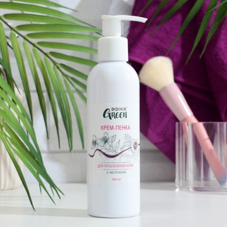 Domix problem-based cream with celandine and nanosa, 200 ml
