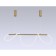LED LED suspension with the remote control Ambrella Light, Line, FL10535, LED, 53 W, 3975LUM, 3000-6400K, Brass color