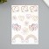 Tattoo on the body color "We will be happy" 10.5x15.2 cm