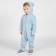 Cupids for children with a hood Bunny, height 74 cm, blue color