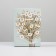 Gift folding box, packaging, "chamomile", 21 x 15 x 7 cm