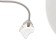 Frida chandelier 2he27 40W white-gold 46x25x26 cm Bayerlux