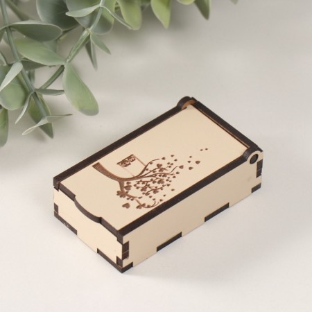 Casket "Tree with a swing" 7x4x2 cm-2