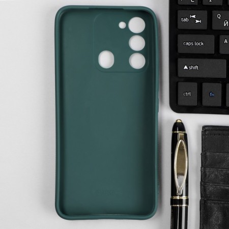 Red Line Ultimate case for Tecno Spark 8c, silicone, green-1