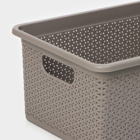 Universal Wenge basket, 20 l, 43 × 30 × 20 cm, color gray color-1