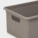 Universal Wenge basket, 20 l, 43 × 30 × 20 cm, color gray color