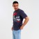 T-shirt male minaku dark gray color, rr 54