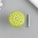 Handle for the casket ceramics, metal "flower" pistachio 3.4x3.4x3.4 cm