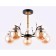 Ambrella Light Traditional, 5x40W E14 chandelier, Black gold color
