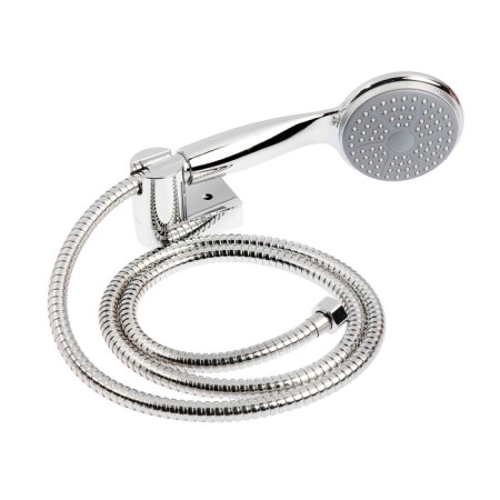 Accoona A7112 bath mixer, single -leaf, divertor in the case, with a shower set, chrome-4