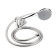 Accoona A7112 bath mixer, single -leaf, divertor in the case, with a shower set, chrome
