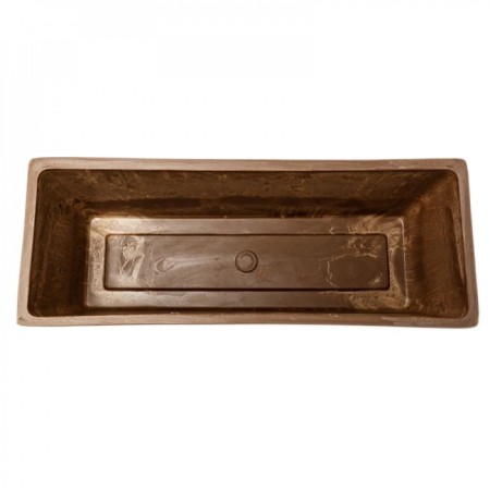 Balcony box 10l chocolate 50x19x16cm-1