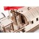 A prefabricated model of wood “Ship with sails. Junk"