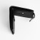 Male purse for magnet, department for bills, for maps, for coins, black color