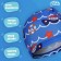 A nursery cap “On the Wave” “Sea Journey”, a fabric, a girth 46-50 cm