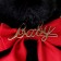 Soft toy "Bear" with a red bow, 31 cm