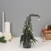 Christmas tree decor "with balls and sparkles, in a pot" 23x7.5 cm